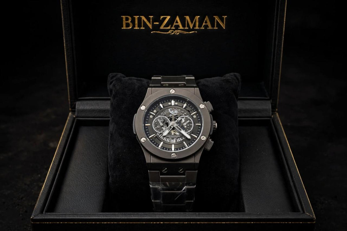 BIN-ZAMAN Luxury Chronograph Watch