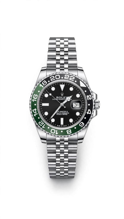 BIN ZAMAN GMT Master II Edition – Luxury Jubilee Bracelet Watch for Men