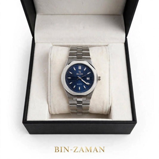BIN-ZAMAN Signature - RIZEN Quartz Men's Watch